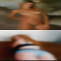 Shaved naked woman