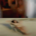 Nude woman having showing