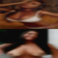 Nude woman with dildo