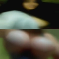 Nude woman flies