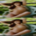 Nude woman spread wide open