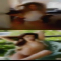 Well groomed nude woman beach