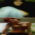 Over nude woman