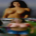 Horny woman cyclist