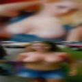 Mature average nude woman