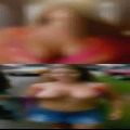 Woman beast holes