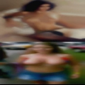 Woman looking for scat