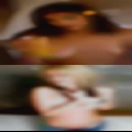 Over nude woman