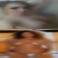 Swinging black woman