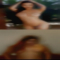 Naked woman runs cops