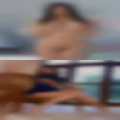 Horny woman playing sports