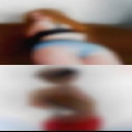 Woman watches jerk