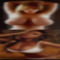 Nude woman outside