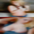 Nude woman works office