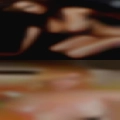 Nude woman putting tampon