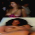 Woman watches jerk
