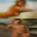 Couple looking adult woman