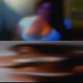 Very black nude woman