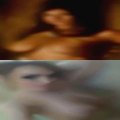 Woman watches jerk