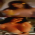 Nude woman jacks man off