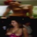 Very black nude woman